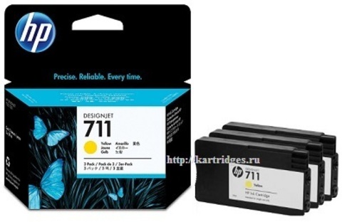 Картридж Hewlett-Packard (HP) CZ136A №711