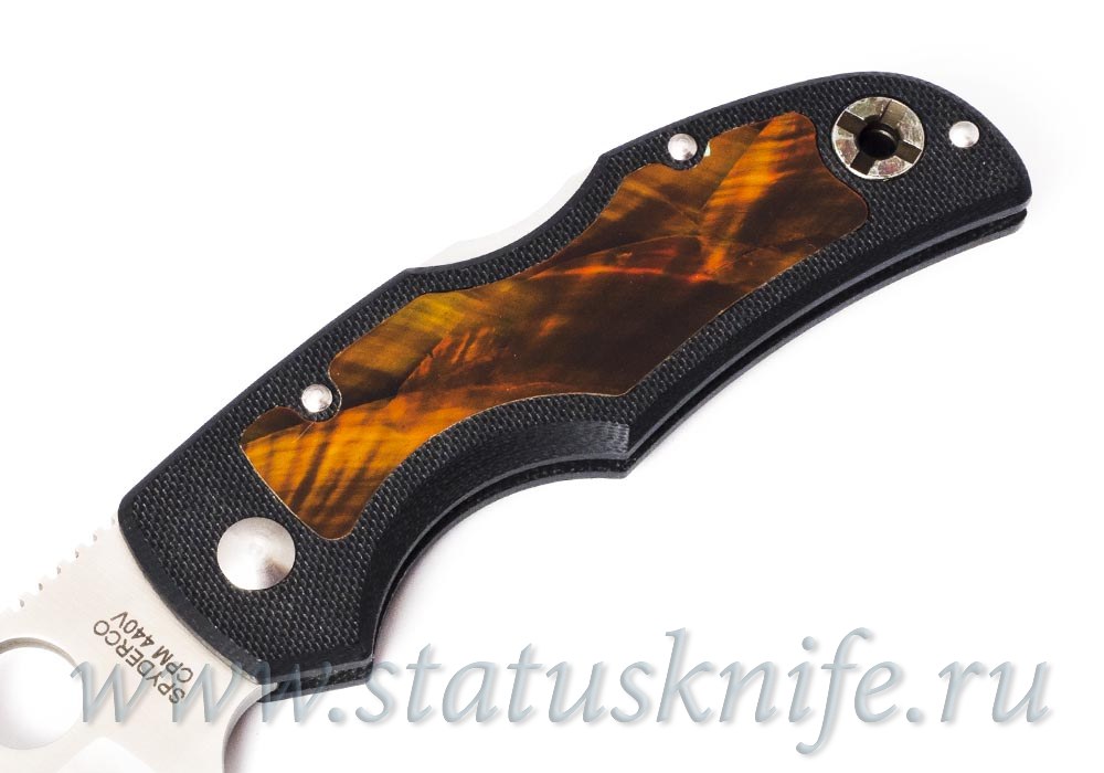 Нож Spyderco Native C41GPSI Sprint Run серрейтор