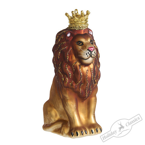 Ёлочная игрушка Лев королевский