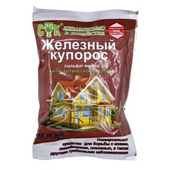 Железный купорос антисептическое средство, 200г