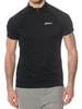 Футболка для бега Asics SS 1/2 ZIP TOP мужская черная - 1