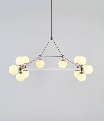 люстра  ROLL&HILL  Modo Chandelier - Rectangle, 14 Globes