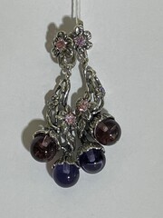 Фрея (серьги из серебра)