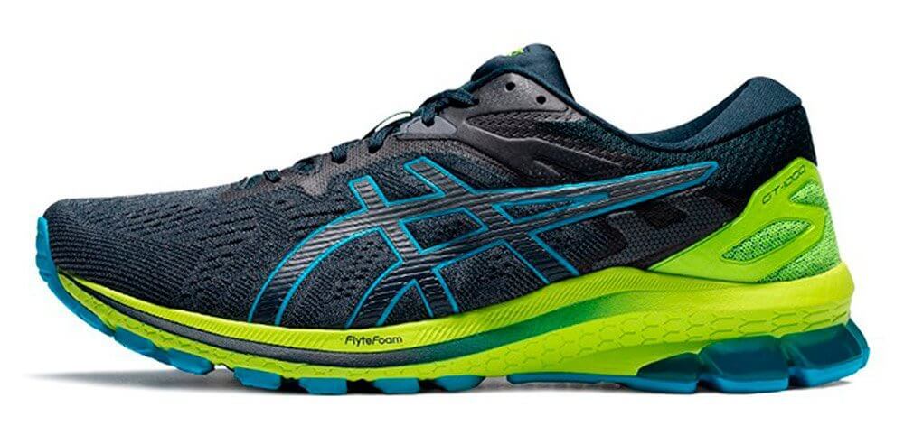 Asics Gt 1000 10 кроссовки для бега мужские синие - 5