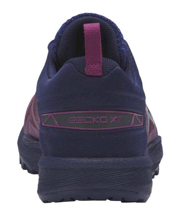 Беговые кроссовки женские Asics Gecko Xt синие-фиолетовые - 2