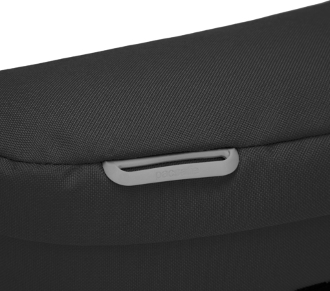 Картинка сумка поясная Pacsafe Pacsafe Go Sling черная смола - 11