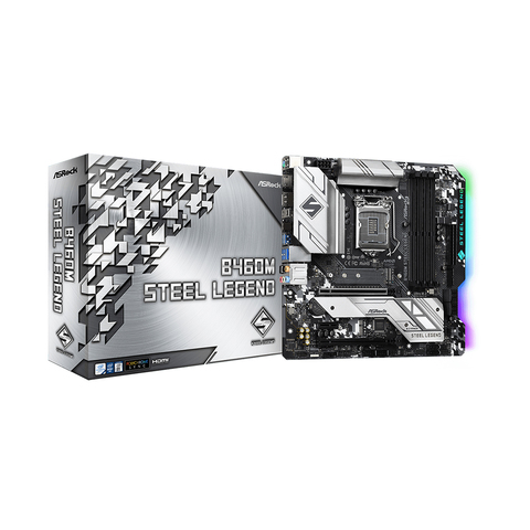 Материнская плата ASRock B460M STEEL LEGEND