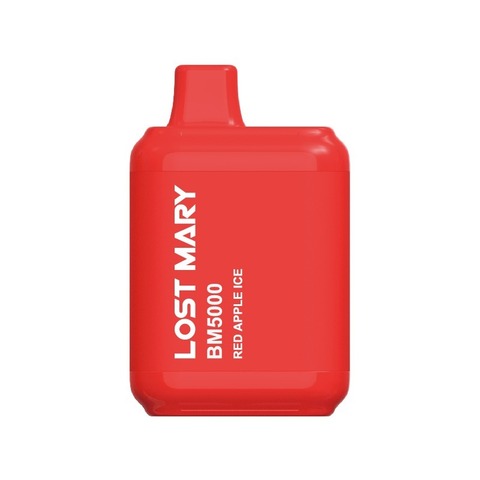 Lost Mary BM5000 Красный яблочный Лёд - Red apple Ice