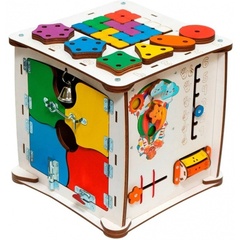 Evo Toys Кубик развивающий Семицветик Макси со светом  30х30х30 см (ET-BK-01-01)
