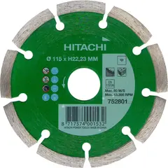 Диск алмазный универсальный 115 мм Hitachi 752801