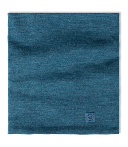 Картинка шарф-труба Buff Wool heavyweight Solid Ocean - 2