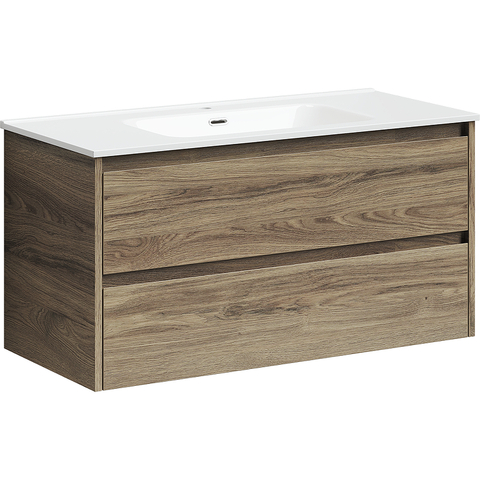 Sancos Libra LB100ECH Тумба подвесная, 99x45x50, цвет: дуб чарльстон