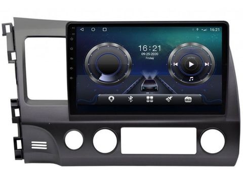 Магнитола для Honda Civic 4D (2006-2011) Android 11 8/128GB QLED DSP 4G модель CB-3045TS18