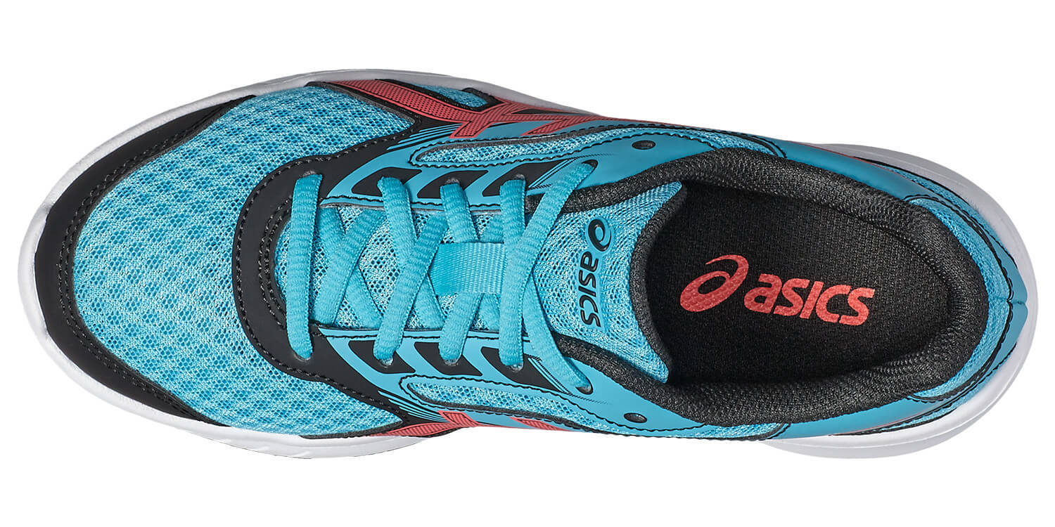 Asics Stormer Gs беговые кроссовки подростковые голубые - 4