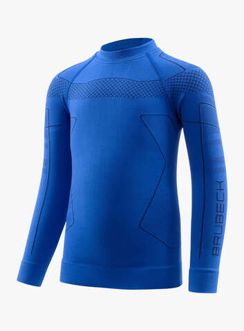 Детский комплект термобелья для мальчика Brubeck Thermo Kids синий