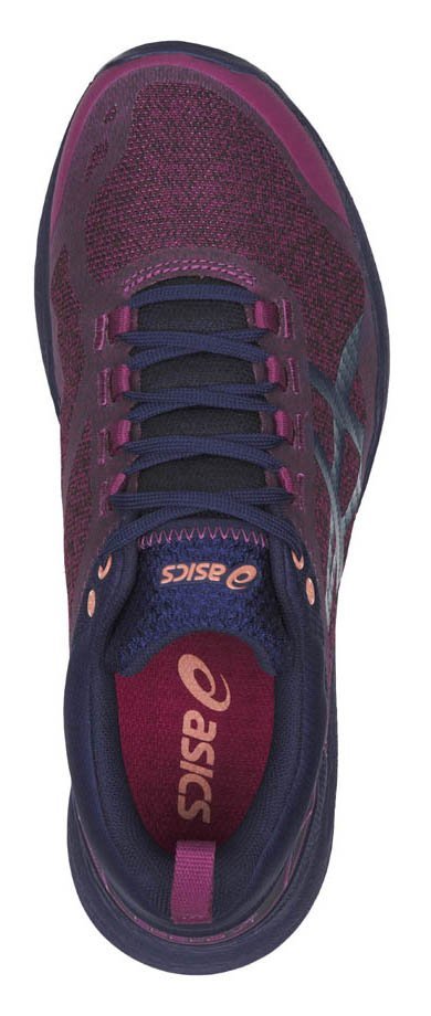 Беговые кроссовки женские Asics Gecko Xt синие-фиолетовые - 3