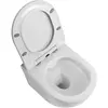 BelBagno Uno BB7006CHR/SC Унитаз подвесной безободковый, с сиденьем дюропласт, цвет: белый