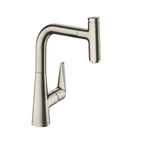 Hansgrohe Talis Select M51 73852800 Смеситель для кухни с выдвижным изливом и лейкой