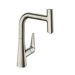 Hansgrohe Talis Select M51 73852800 Смеситель для кухни с выдвижным изливом и лейкой фото