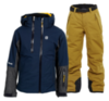 Горнолыжный костюм для девочки 8848 Altitude Rebecca Inca navy-mustard - 1