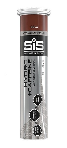 Изотоник в таблетках с кофеином SIS Go Hydro 20 шт кола