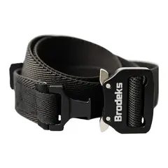 Ремень KM102+ stretch, черный 117см Brodeks KM102blackstr117