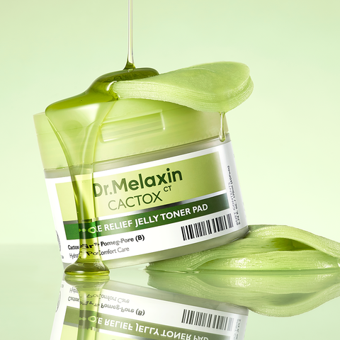 Успокаивающие гелевые пэды для сужения пор и охлаждения кожи DR.MELAXIN