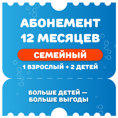 Абонемент семейный 1+2 на 12 месяцев на тариф "Безлимитный"
