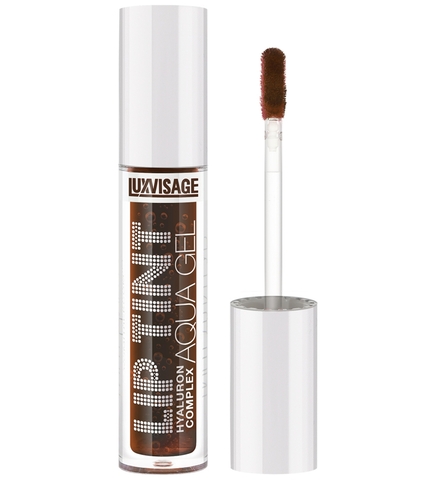 Тинт для губ с гиалуроновым комплексом LIP TINT AQUA GEL тон 07 Baked Sugar 3.4г LuxVisage