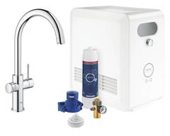 GROHE Blue Professional 31607002 Смеситель для мойки с охлаждением, газированием, фильтром фото