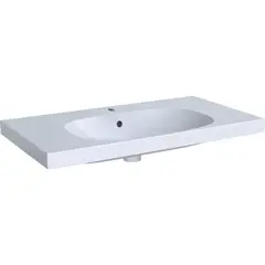 Geberit Acanto 500.623.01.2 Раковина с полкой, 90x48.2см, белый фото
