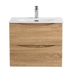 BelBagno Marino MARINO-CER-N-600-2C-SO-WO-P Тумба под раковину подвесная, 60x45.5, цвет: Rovere Bianco фото