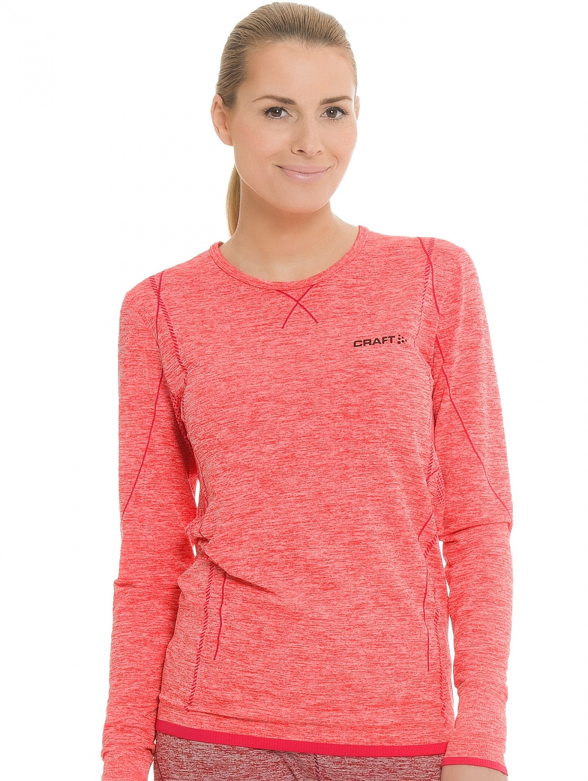 Термобелье рубашка женская Craft Comfort (red)