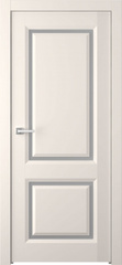 Дверь Платинум 2 / Цвет Эмаль жемчуг / Мателюкс белый / Двери Belwooddoors