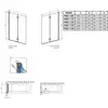 Radaway 10060110-01-01R NES 8 PND I 110 Right хром