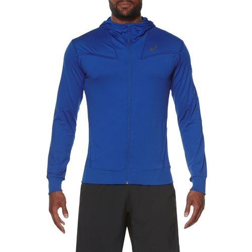 Джемпер на молнии мужской Asics Full Zip Hoodie синий