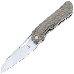 Фото Складной нож Kizer Kobold 2.0, сталь 154CM, рукоять микарта, зеленый