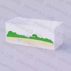 Тумба с ящиком и коробом «Лесная сказка»