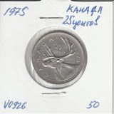 V0926 1975 Канада 25 центов V0926 1975 Канада 25 центов