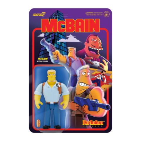 Коллекционная фигурка Super7 The Simpsons. McBain: McBain