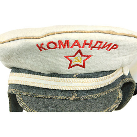 Банная шапка Командир - 5
