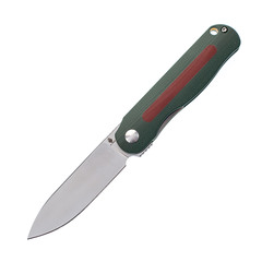 Фото Складной нож Kizer Latt Vind Mini Green, сталь N690, рукоять G10