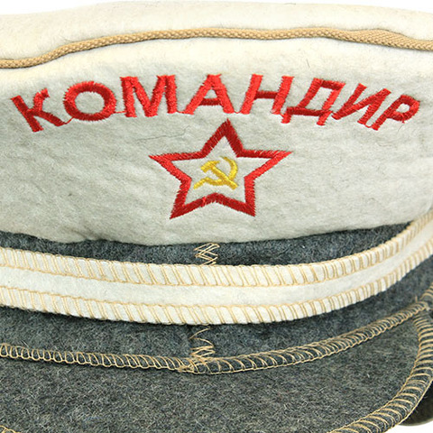 Шапка для бани Командир - 3
