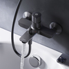 Am.Pm F85A10522 X-Joy TouchReel смеситель д/ванны/душа нажимной. чёрный