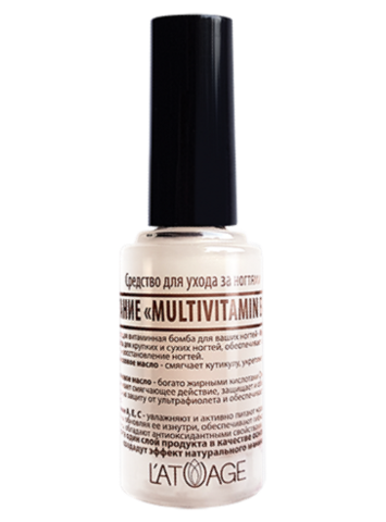 l`atuage Средство для ногтей ПИТАНИЕ MULTIVITAMIN BOMB  8.5г