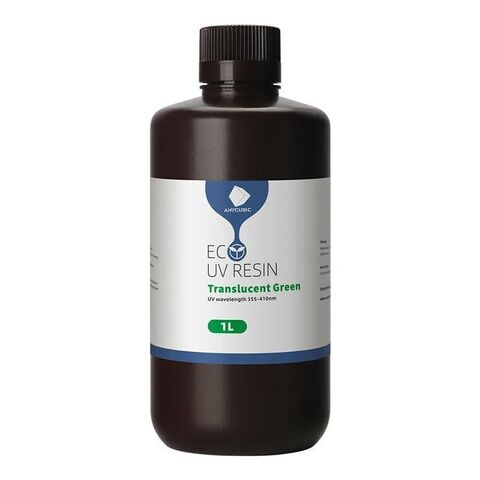 Фотополимер Anycubic Plant-based, полупрозрачный зеленый (1 кг)
