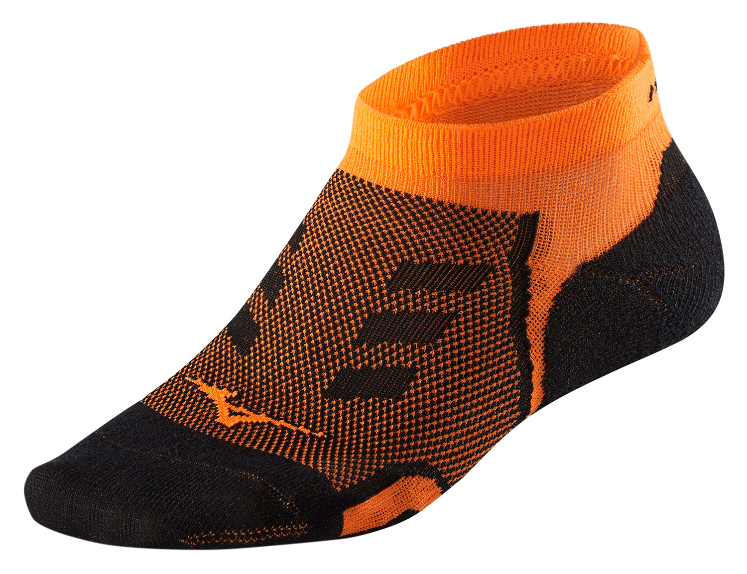 Mizuno Drylite Race Low носки черные-оранжевые