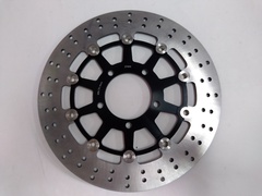 Диск тормозной передний на KAWASAKI ZX 6R NINJA / ABS 636, Z 800 / ABS, VERSYS 1000, Z 1000 / ABS, ZX 10R / abs 1000, ZX 14R / ABS 1000, GTR 1400, ZZR-ABS 1400 черный