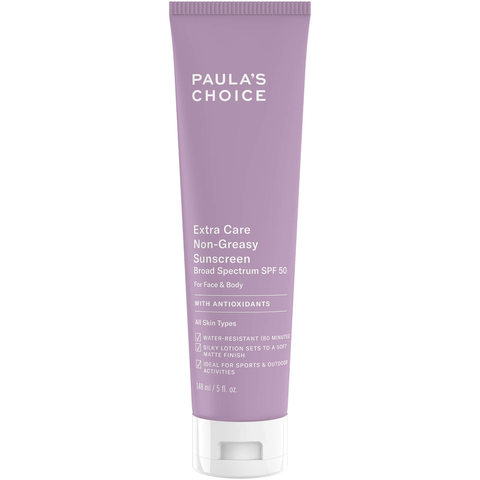 Солнцезащитный крем для лица и тела с антиоксидантами Extra care non-greasy sunscreen SPF 50, 148 мл