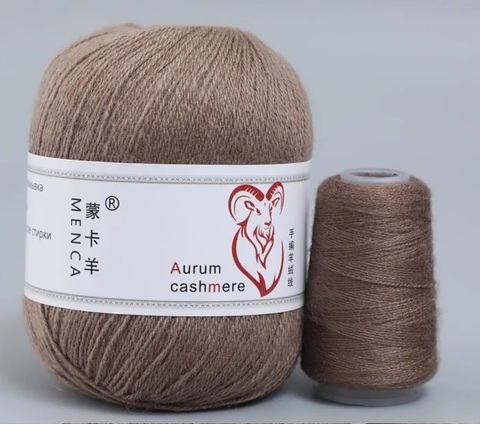 Пряжа Aurum Cashmere 943 темно-бежевый